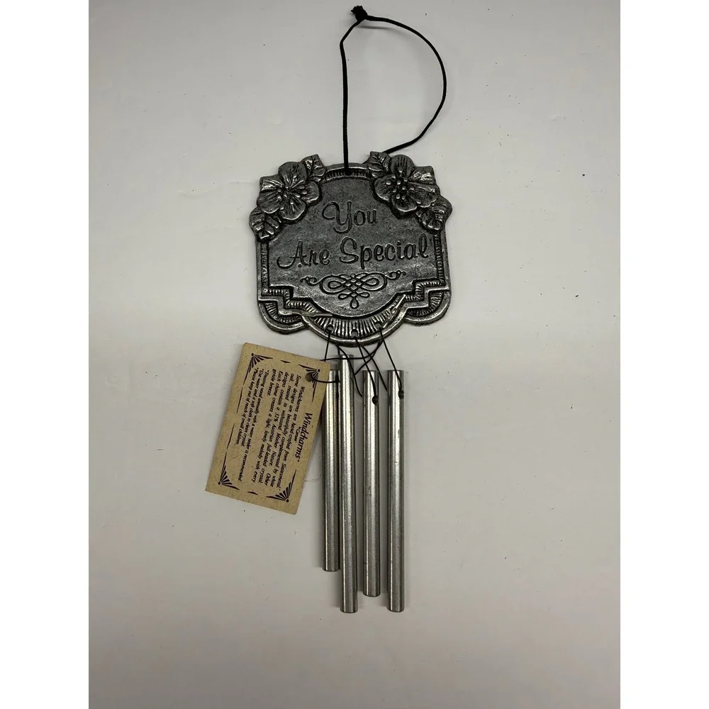 Vintage 1994 Carson Industries You Are Special Wind Chime Statesmetal USA Made